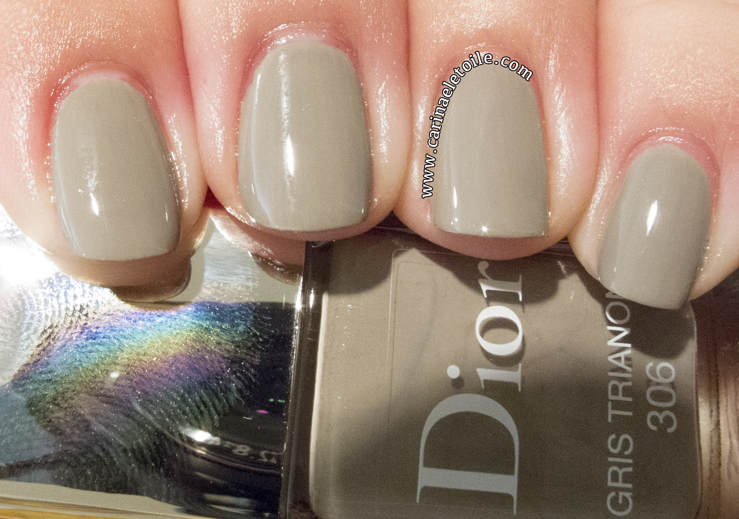 Better Together: Dior Gris Trianon and Rosy Bow Nail Vernis