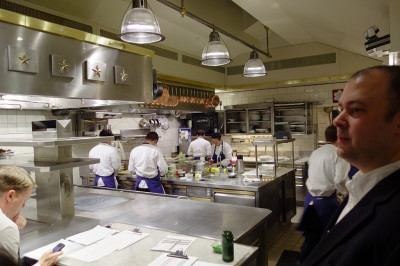 Kitchen at The French Laundry