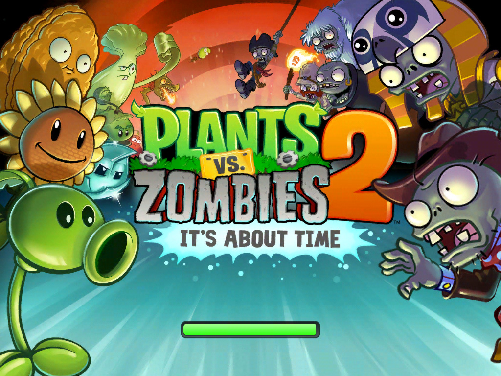 Plants vs. Zombies 2: It's About Time official promotional image